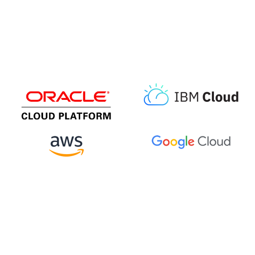 cloud logos color